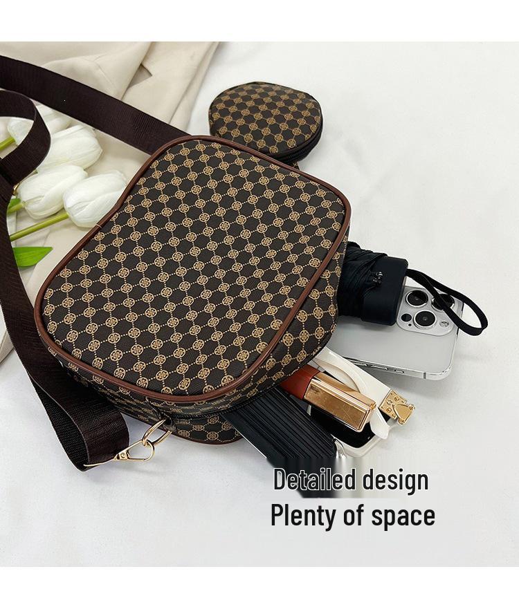 2024 Spring/Summer Women's Personalized Casual Crossbody Fashion Shoulder Bag - Small Square Design