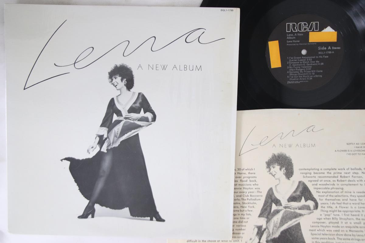 

LP Record LENA HORNE - Lena A New Album BGL11799 RCA 1976 US Jazz Used