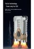 Compact Waterproof Multi-Function Keychain Flashlight with Magnetic Base and Emergency/Bike Warning Light