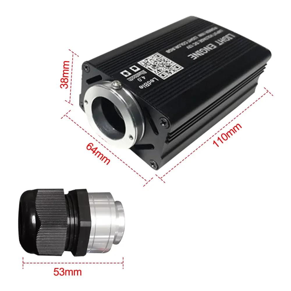 Fiber Optic Star Ceiling Kit APP Music Remote Control 12V Car Roof stars Fiber Optic Starry Sky Ceiling Atmosphere Decorative