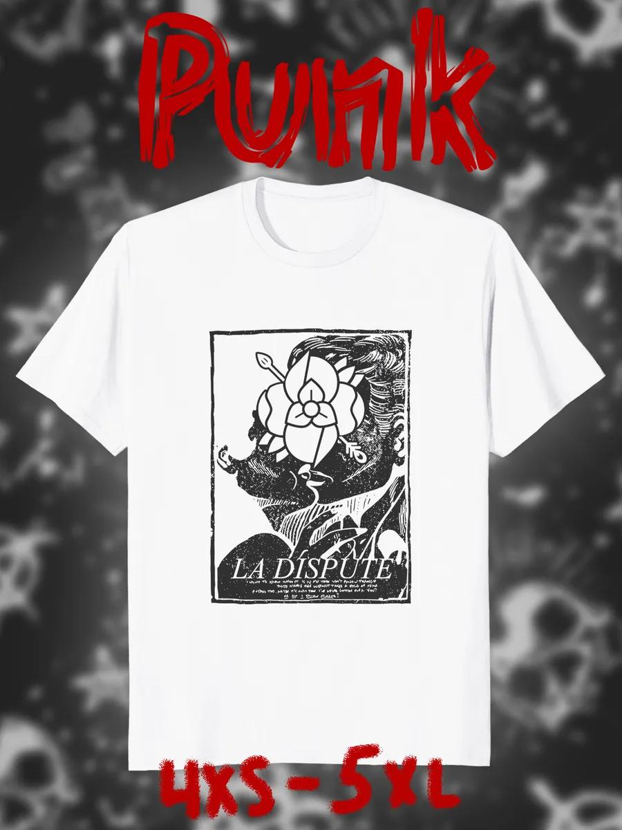 T-shirt with print: “Take it slower” L
