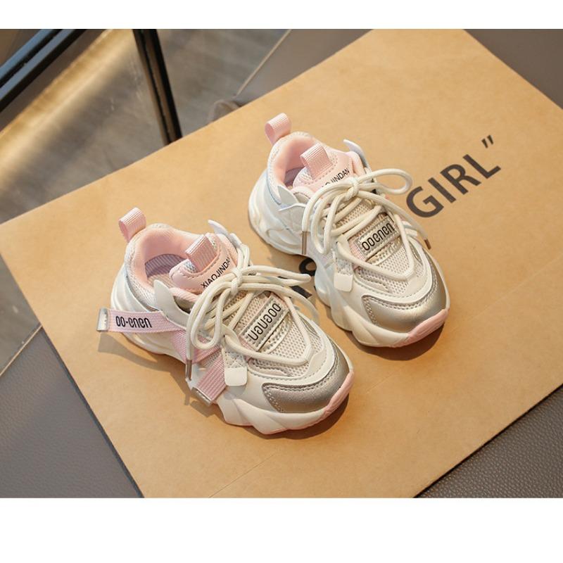 Frühlings-Mesh-Freizeit-Laufschuhe für Mädchen