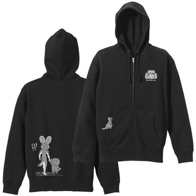 Parka zippée Cospa Bonobono Uncle NOIR taille S