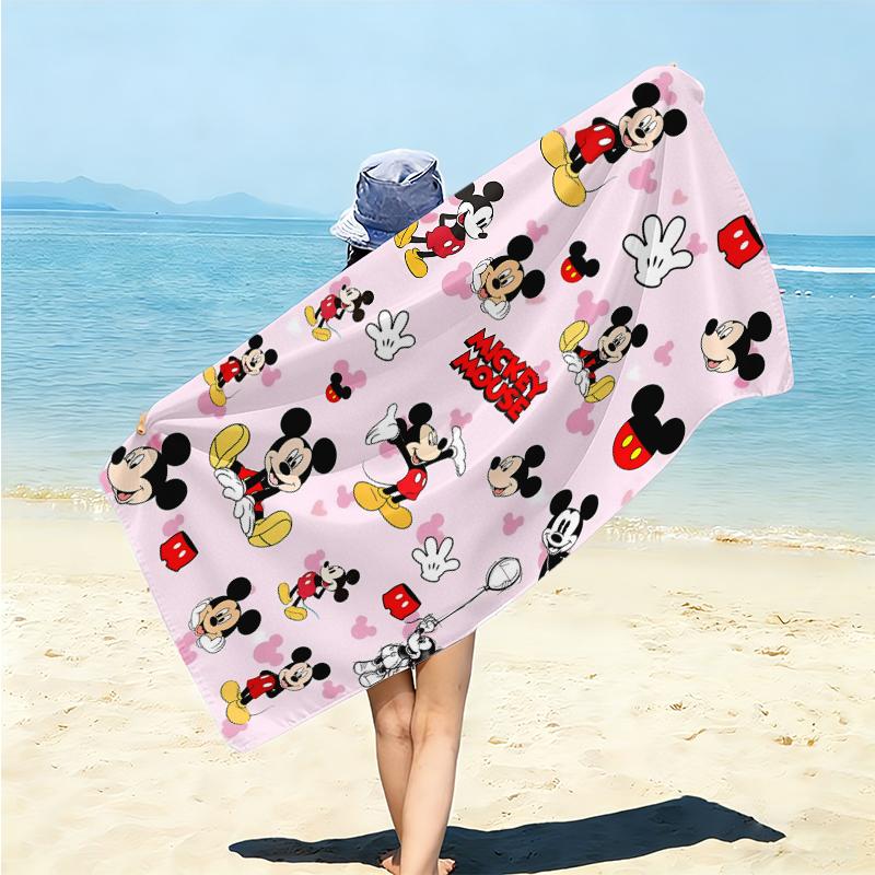 Winnie Pooh Friends Towel Large Quick-Drying Microfiber soft S-Square Pants-s Beach Towel for Travel Fitness Bathing Camping. 0730s70