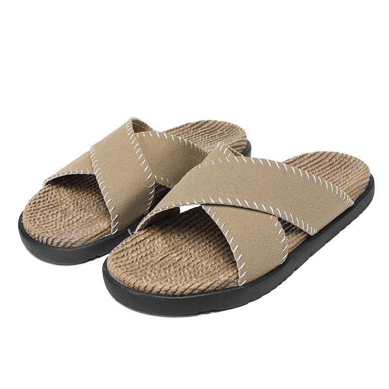Summer Men Sandals Beach Slippers Fashion Outdoor Slippers Casual Beach Water Sports Shoes Breathable Hollow Flip Flops Cheap Male Aqua Sneaker