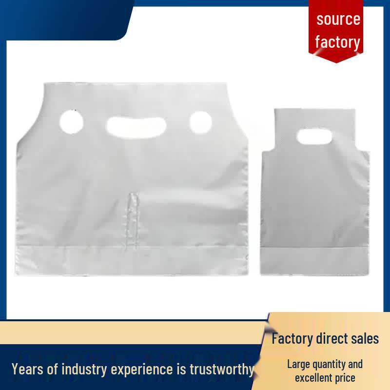 Extra Thick Disposable Transparent Single Cup Carry Bag