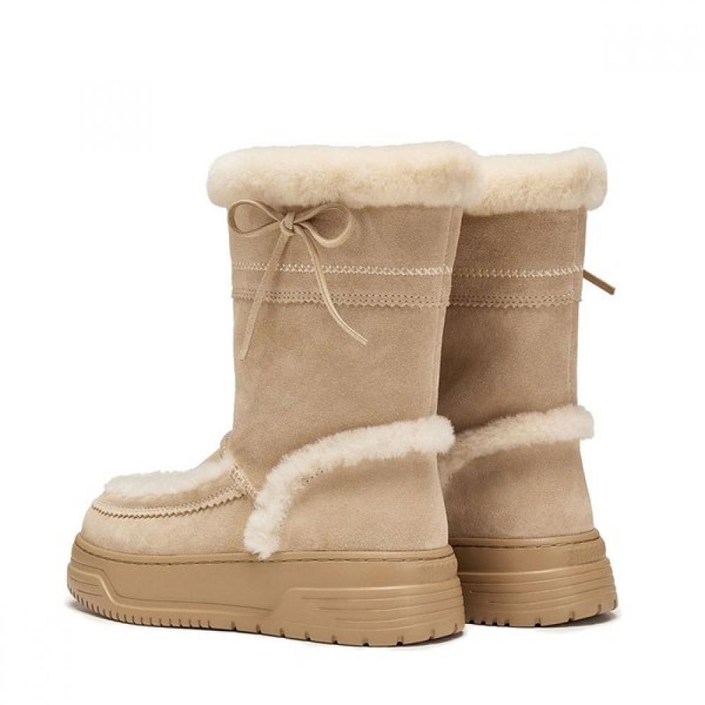 Staccato Women S Natural Wool bootS Snowee07 Euw02 25fapr