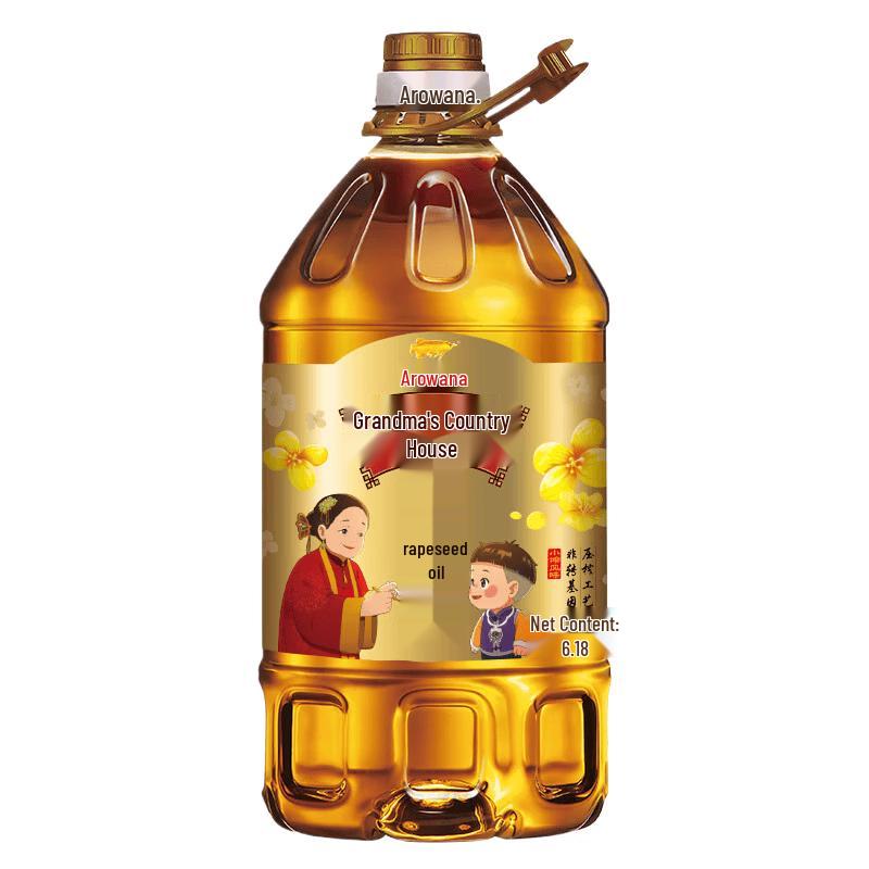 Golden Dragon Fish Non-GMO Rapeseed Oil 6.18L Bundle Standard