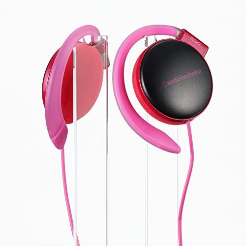 Audio-Technica EarFit Headphones, Pink, ATH-EQ500 PK