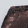 Women's Autumn High-Waist Sequined Midi Skirt