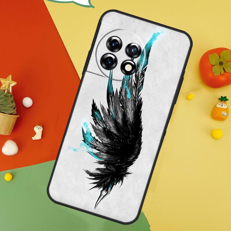 Fantasy Angel Girl Wings Case For OnePlus Nord 5 CE 2 3 4 Lite N20 N30 OnePlus 15 13 12 11 10 10T 12R 13T 13R Cover