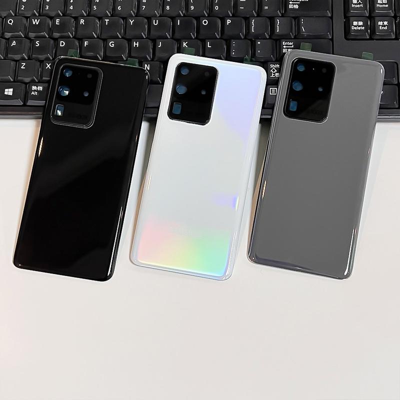 Glass Housing Back Cover Cases For SAMSUNG Galaxy S20 Ultra S20Ultra Phone Rear Battery Door Phone Cover Back Cover Tools