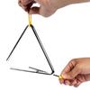 LKCCTK Small Instrument Set Handbell Triangle Castanet Instrument Ensemble Concert Concert Children Elementary School Fun Instrument 3-Piece