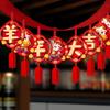 2m/4m Chinese New Year Hanging Flags 2027 New Year Hangings  Outdoor Indoor Use
