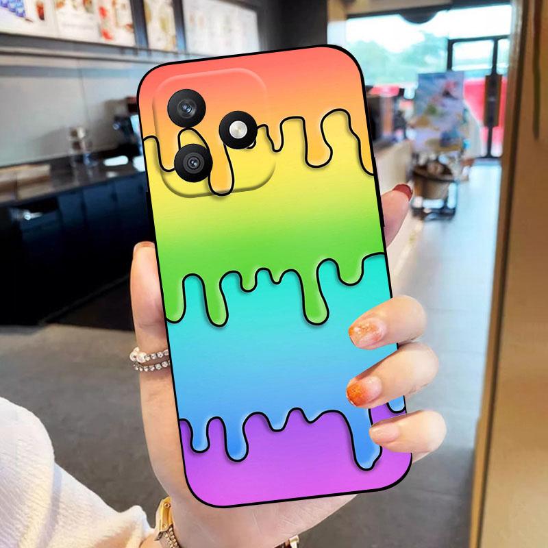 For Honor X8d 4G 2026 Case Soft TPU Phone Shell Shockproof Matte Silicone Casing For Honor X8D X 8D Cover HonorX8D Fundas Coque