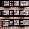 French Tip Press On Nails Short Fashion Fake Nails French Manicure Nails Reusable Natural Acrylic False Nails