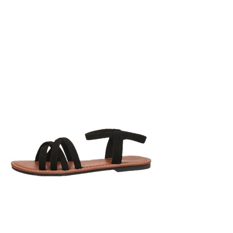 Large-sized Sandals Flat Shoes Sandals Beach Shoes Women's Shoes