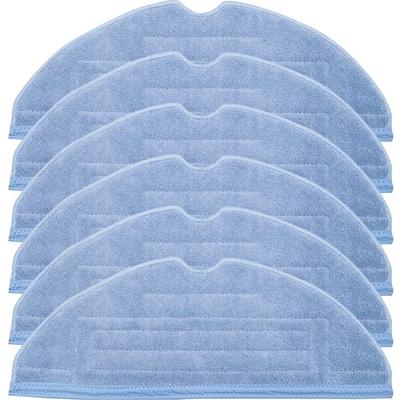 Replacement Microfiber Mop Cleaning Pads for Roborock Robot Sweeping T7S T7S Plus S7 Vacuum Cleaner Accessories 6pcs
