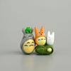 Anime Miyazaki Hayao Series Totoro Figure Mini Statue Cute Micro Landscape Decorative Ornaments Car Ornament Kid Gifts