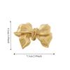 Luxury Cabinet Door Knobs Gold Color Wardrobe Drawer Pulls Creative Bow Tie Brass Handle  Dresser