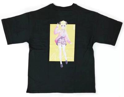 Tsunomaki Watame T-shirt Black Free Size Hololive Prize 79cm (2025)