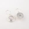 Selenite Gemstone 925 Solid Silver Jewelry Earrings 1.40" For Mother's Day Gift EE-4-50