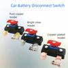 12V/24V Car Battery Disconnect Switch Automatic Manual Power Cut Off Switch Universal Negative Terminal Circuit Breaker