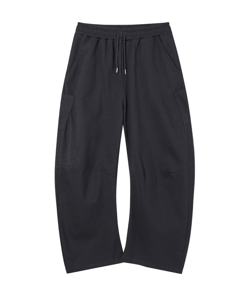 Akesi Lenin Curved Sweatpants_Black