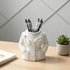 Doctor White Coat Pen Holder with Stethoscope Decoration Creative Desk Organizer for Medical Office Clinic Home Cute Gift for Doctors Nurses