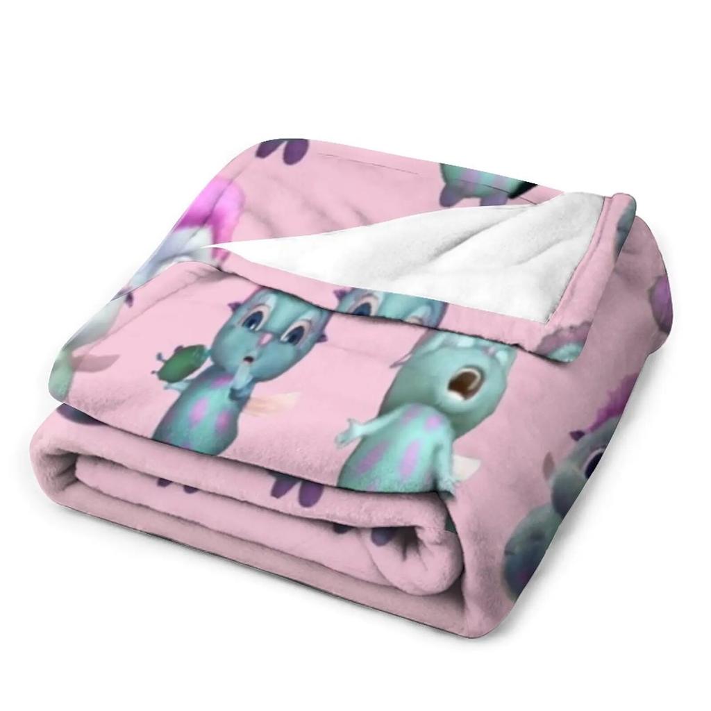 Bibble Expressions Throw Blanket Soft Plush Plaid Decorative Throw Blanket Hairy Blanket