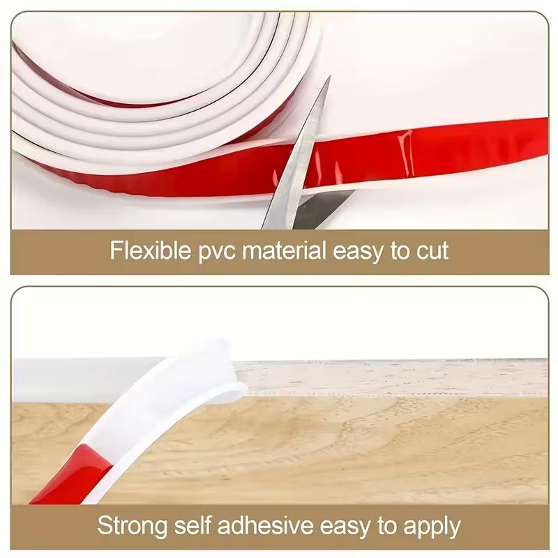 1PC 5/10m U-Shape Edge Banding Self Adhesive Veneer Edging Furniture Edge Protector for Cabinet Repair Furniture Restoration
