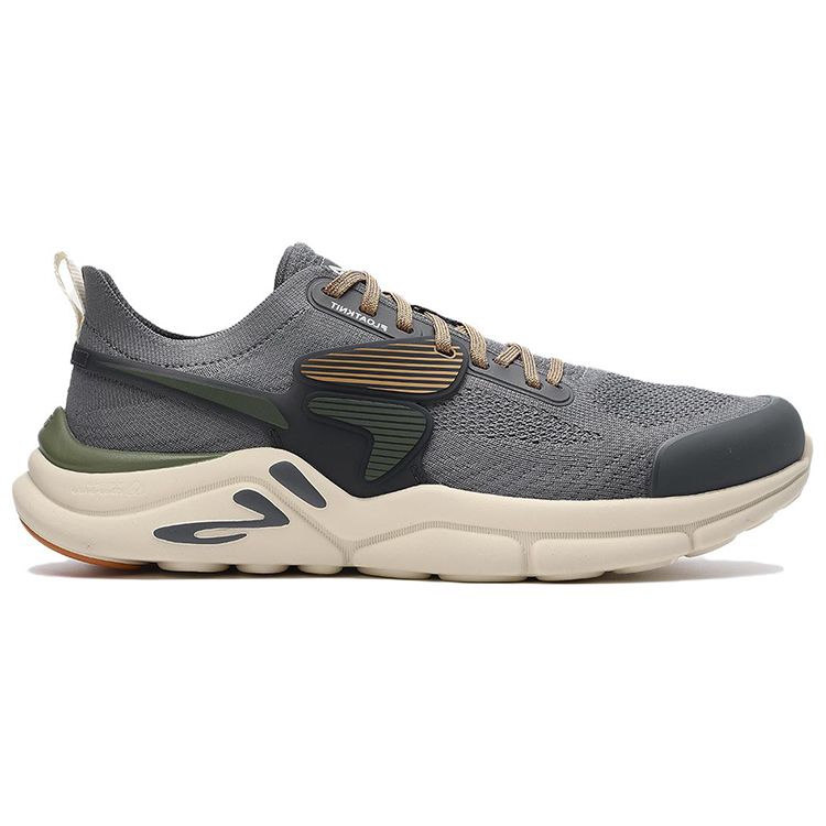 Fila Mind 6 Comfortable Fabric TPU Shock Absorbing Wear Resistant Low Top Running Shoes Men Sneaker Gray A12M341120FGB