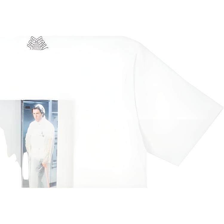 Palace SS23 Spring/Summer American Psycho Graphic Print Crewneck T-Shirt Men Tops White 4009068