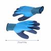 2 Pair Latex Gardening Gloves Waterproof Fishing Gloves Working Gloves  Fishing and Handling Use