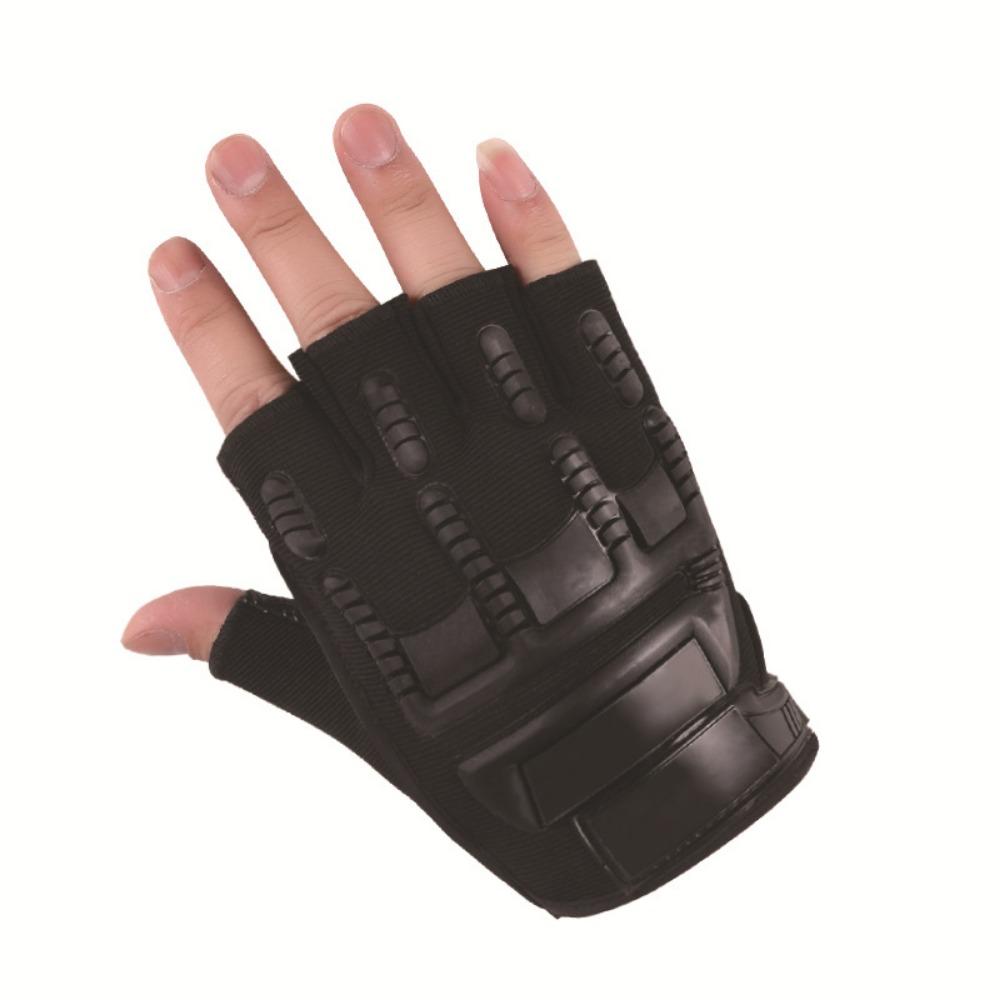 New Men's and Women's Outdoor Riding Fitness Half-finger Gloves Breathable Training Motorcycle Field Mountaineering Tactical Gloves