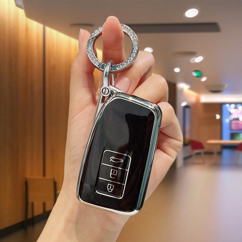 Shell Fob Accessories Car Key Case Cover For Lexus Ls 450H 260H 300H Ux200 Nx Es Ux Us Rc Lx Gx Is Rx 200 250H 350H Keychain
