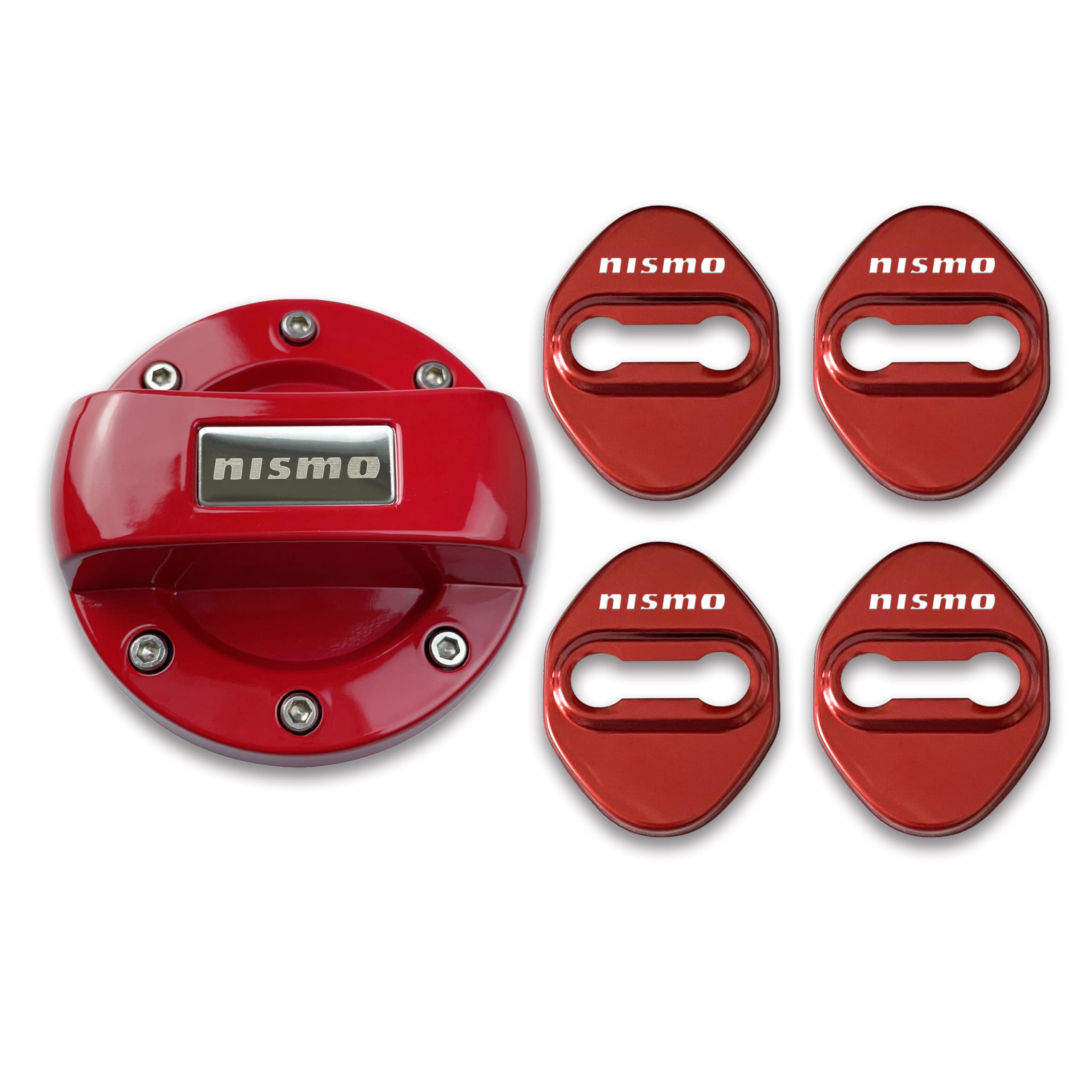 

Крышка бензобака Nismo, Накладка на крышку бензобака, Накладка на дверной фиксатор, Накладка на дверной замок, Набор наклеек (красный) [Параллельный импорт]