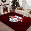 1PC rug Rb FootballCrest Design Carpet, Chair Rug,Area Rug for Office Bedroom living rooms bedroom, Doormat decor Christmas fan gifts