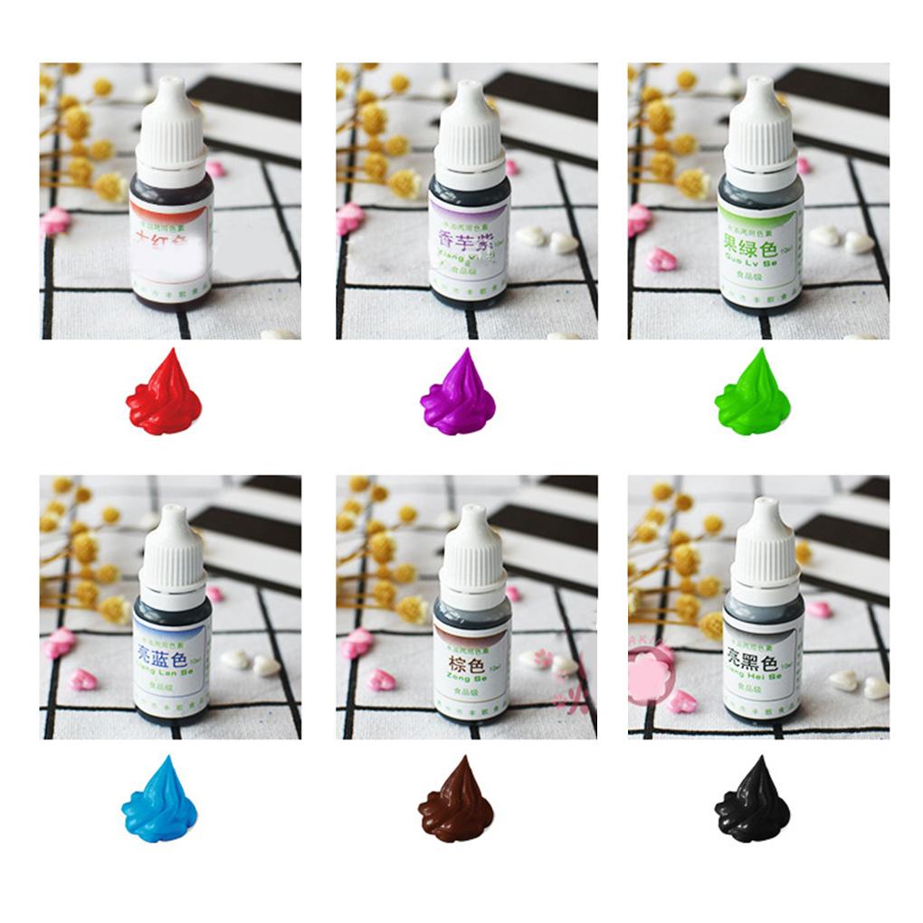 1Pc 10ML Macaron Cream Food Coloring Ingredients Cake Fondant Baking Cake Edible Color Pigment Baking & Pastry Tools 12 Colors