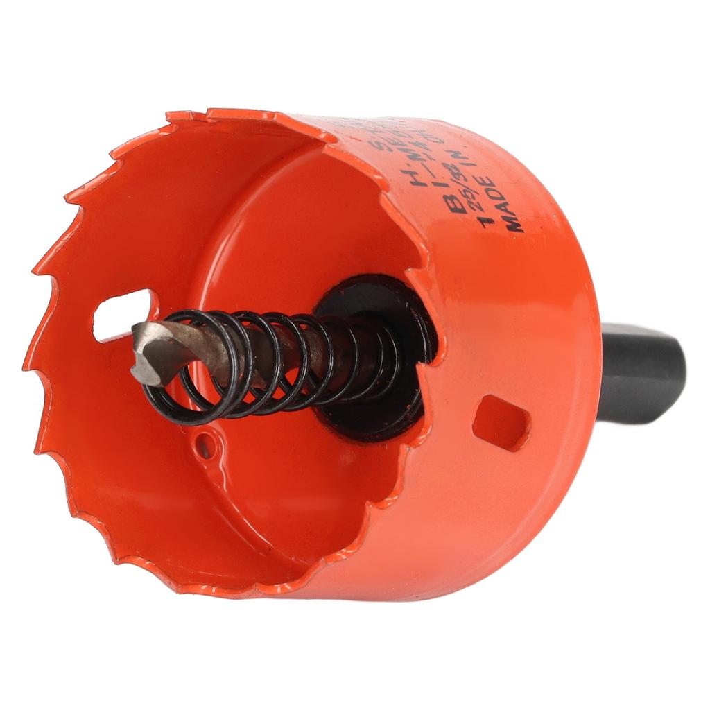 Hole Saw Drill Bit Sharply Teeth Easy Chip Removal High Hardness HSS Hole Cutter with Arbor for Wood Metal