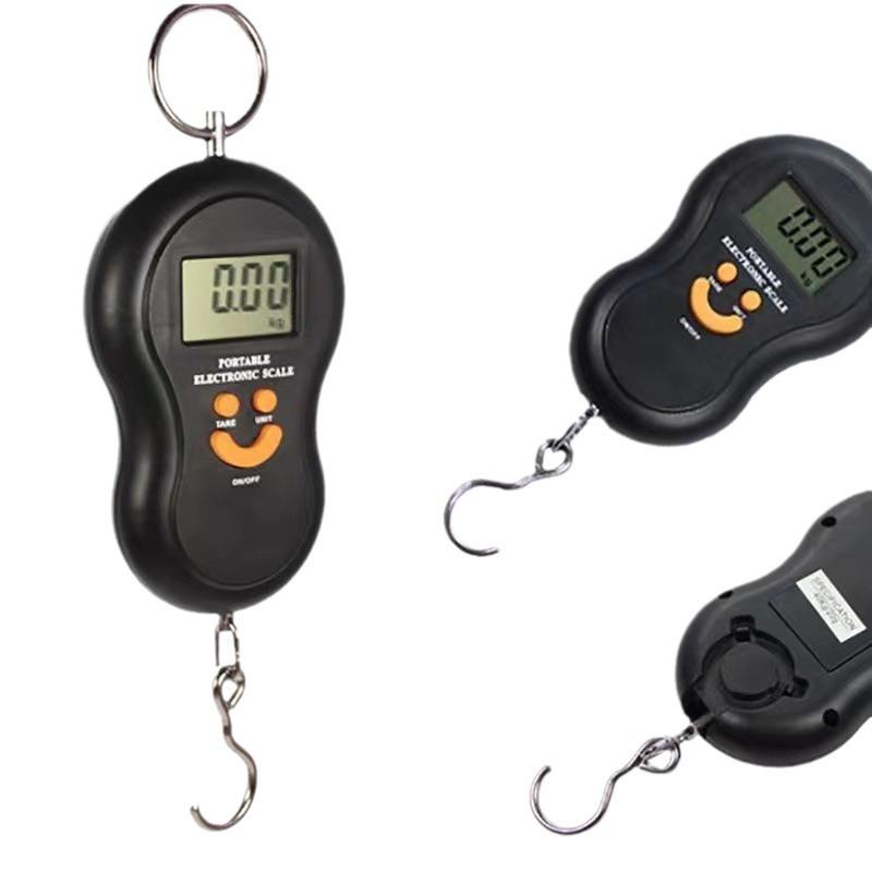 Electronic 50Kg 10g Hanging Scale LCD Kitchen Digital Scale BackLight Fishing Weights Pocket Scale Travel Luggage Scales