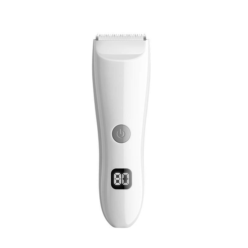 Kadınlar için Elektrikli Saç Kesme Makinesi ve Tıraş Makinesi - Genital Bölge, Koltuk Altı, Göğüs ve Özel Bölge Kıllarını Kırpmak için İdealdir.