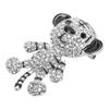 Rhinestone Brooch Cute   Shape Fashionable Exquisite Brooch Pin for Women Clothes Decoration Gift