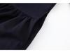 In Stock: 2026 Spring Women's Academy Style Sailor Collar Long Sleeve Shirt Dress