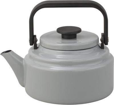 Nodahoro Amukettle, Esmalte, Compatible con Inducción, Resistente al Calor, Gris, AM-20K GY