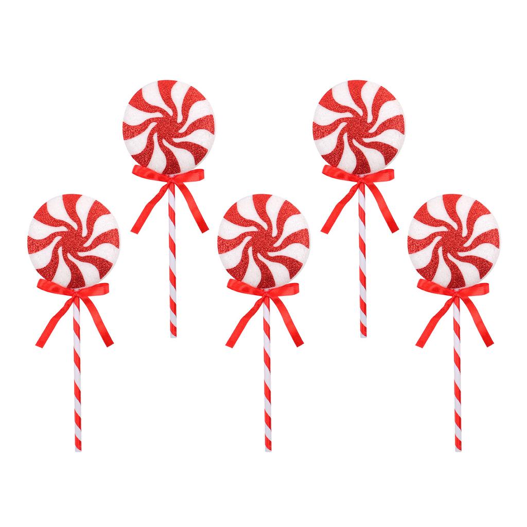 Colorful Christmas Candy Cane Ornament Delicate Christmas Tree Candy Cane Decorations for a Warm and Joyous Atmosphere