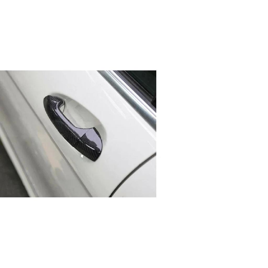 NEU Außentürgriff-Abdeckung Zierkappe Set Carbonfaser-Textur Passend für Mercedes Benz W246 W204 W212 X204 W166 W117 Linkslenker Schwarz