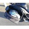 Motorcycle Saddlebags: Tail Bag with Helmet Storage & Waterproof Cover