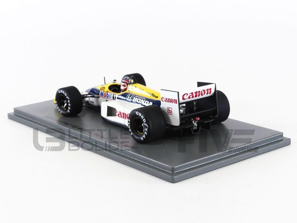 Spark Williams FW11B F1 1987 Hungarian GP Winner Piquet 1/43 #6 N.