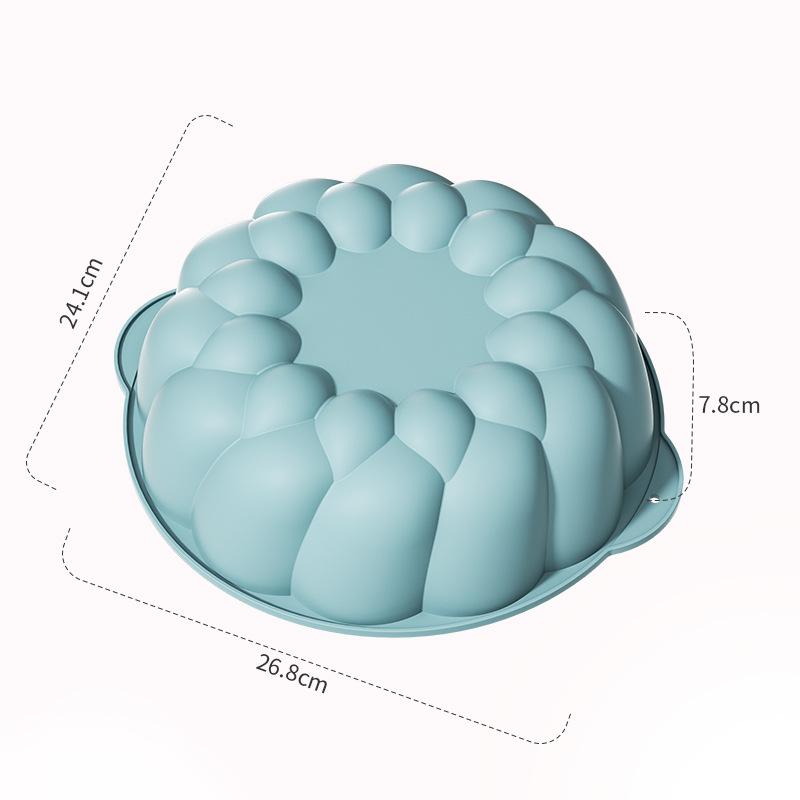 Yonghao Silicone Cake Mold Set Sunflower Pumpkin Baking Pan Coarse Grain Baking Cloth DIY Toast Chiffon